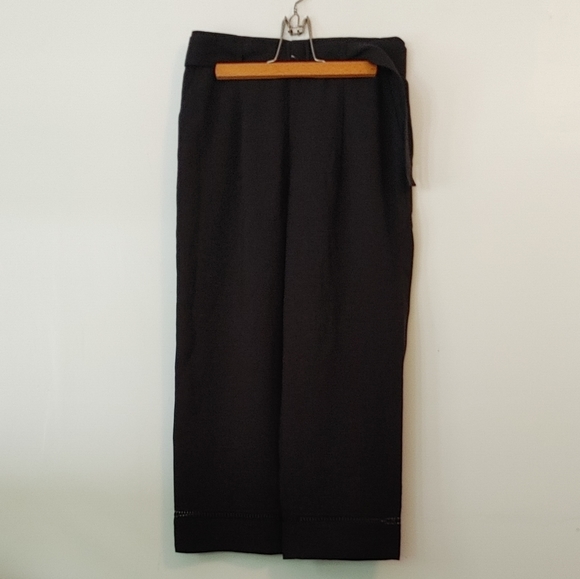 Club Monaco Ayto wide leg capri trousers - Picture 2 of 6